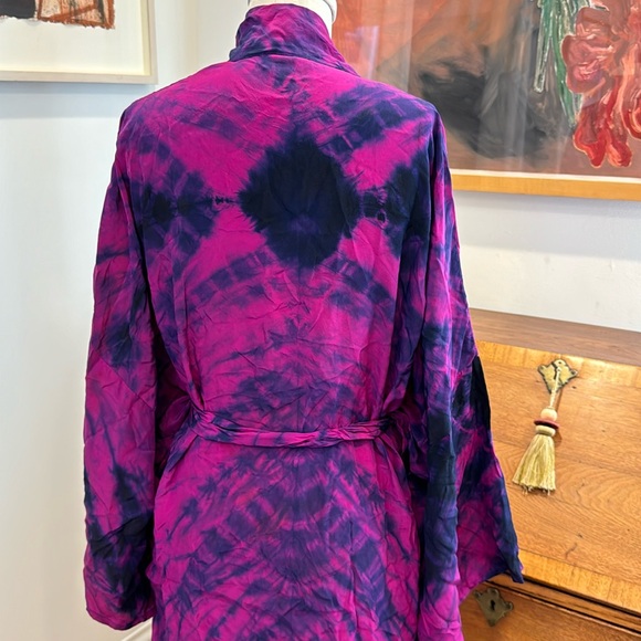 Sun Child Silk Jacket with Belt - Picture 6 of 6